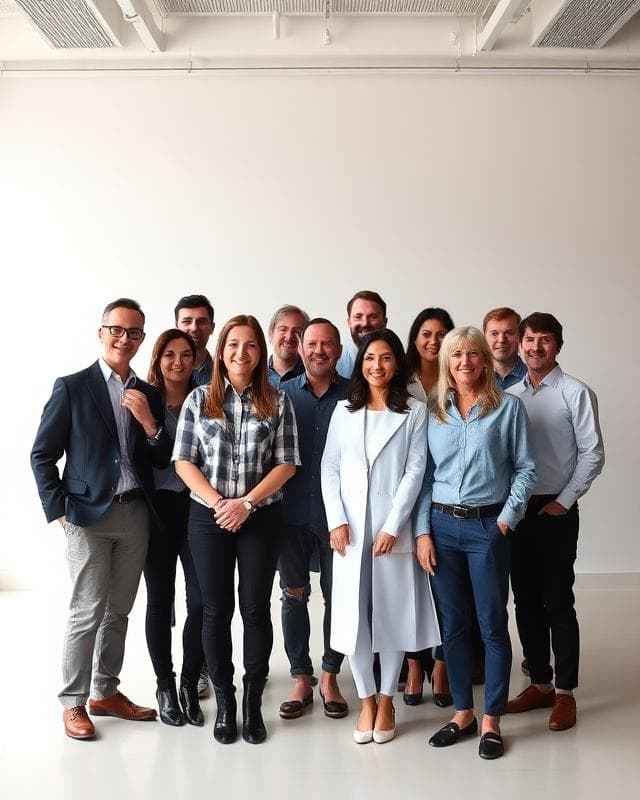 The complete DWP Studio team